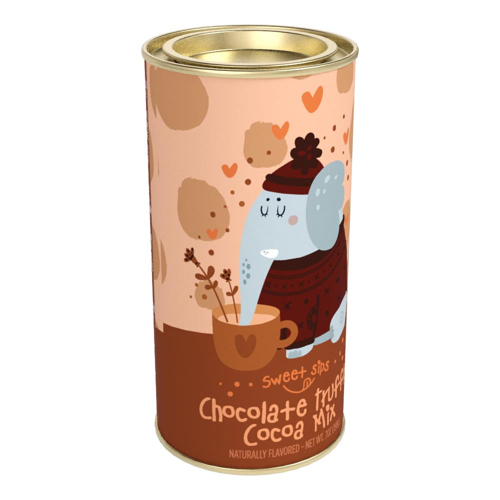 Sweet Sips Chocolate Truffle Cocoa (7oz Round Tin)