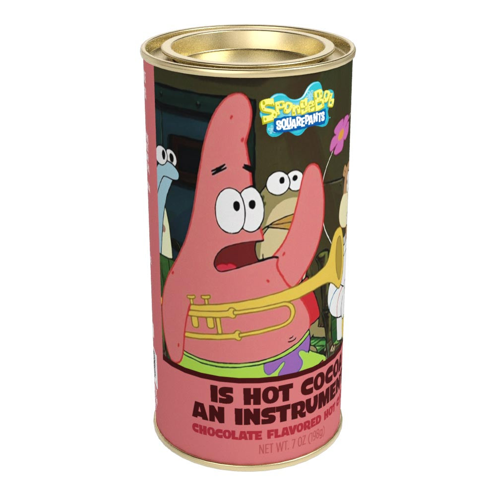 SpongeBob Squarepants™ Is Hot Cocoa an Instrument? Hot Cocoa (7oz Round Tin)