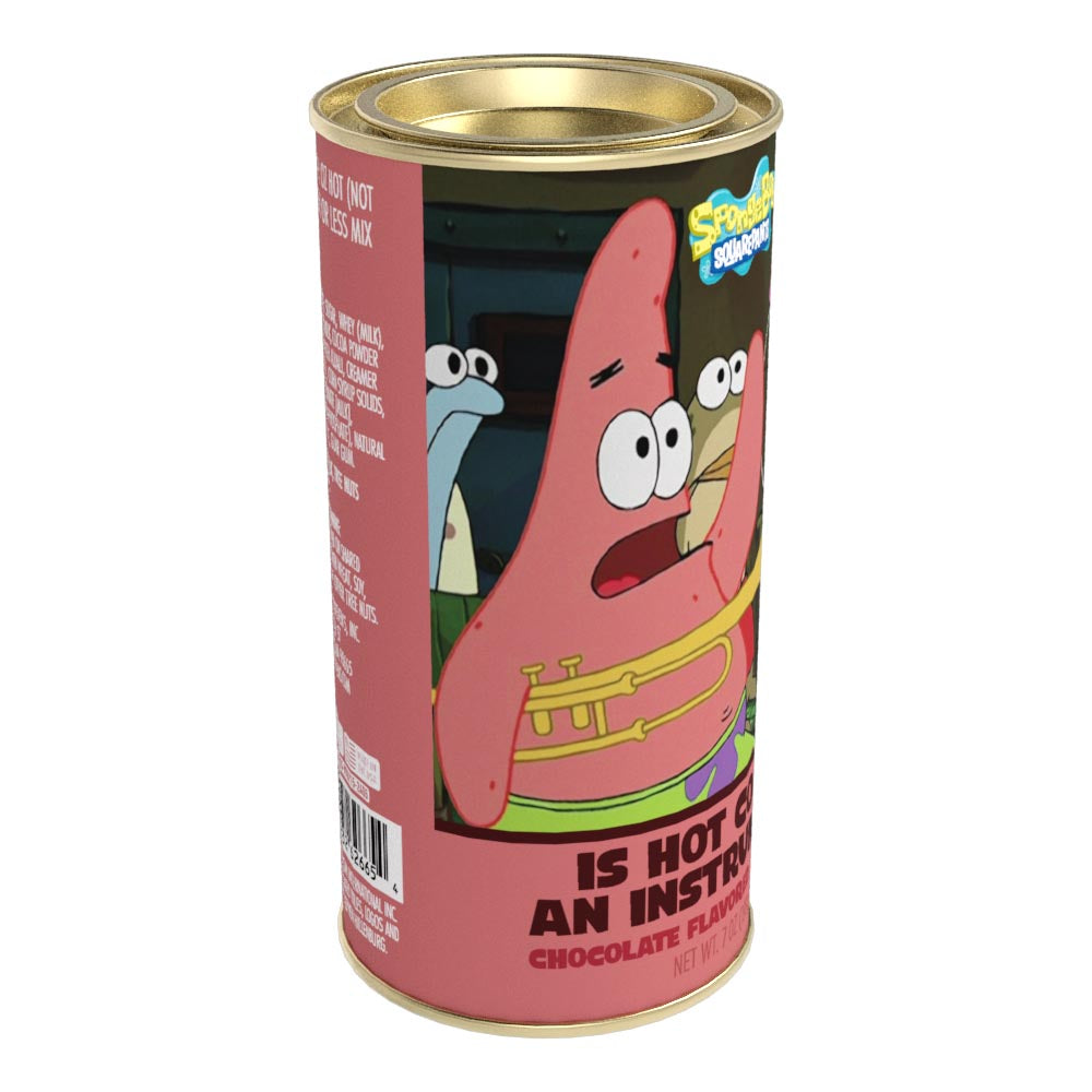 SpongeBob Squarepants™ Is Hot Cocoa an Instrument? Hot Cocoa (7oz Round Tin)