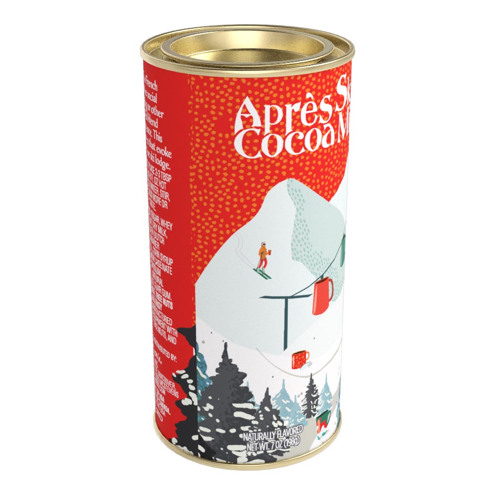 Après Ski Chocolate Cocoa (7oz Round Tin)