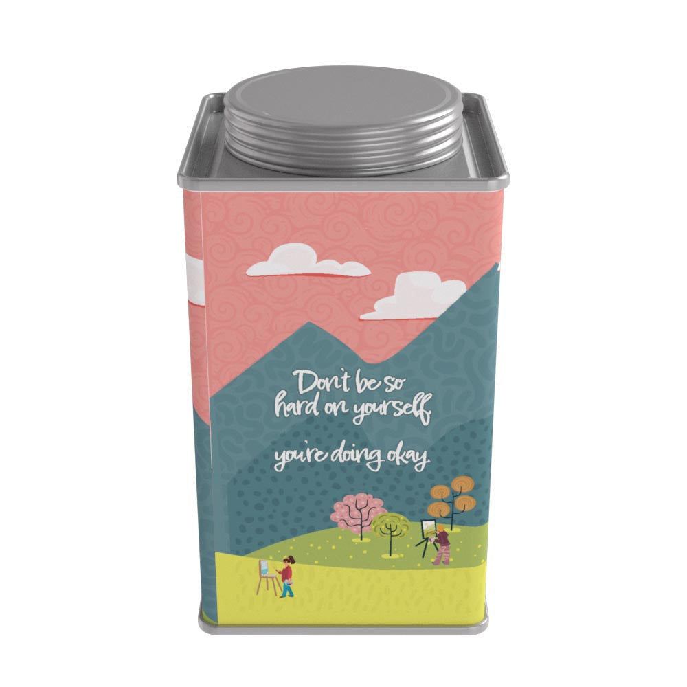 You are Enough Hot Chocolate Mix (6.25oz Square Tin)