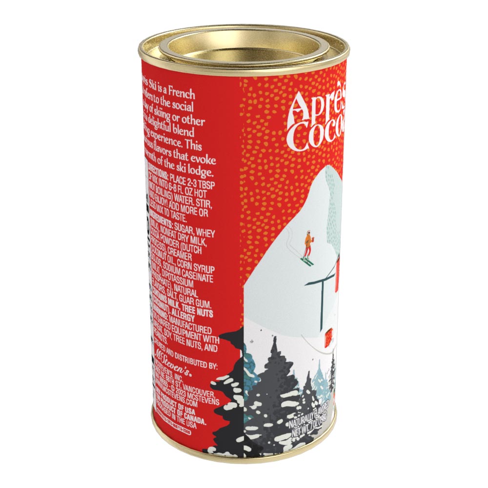 Après Ski Chocolate Cocoa (7oz Round Tin)