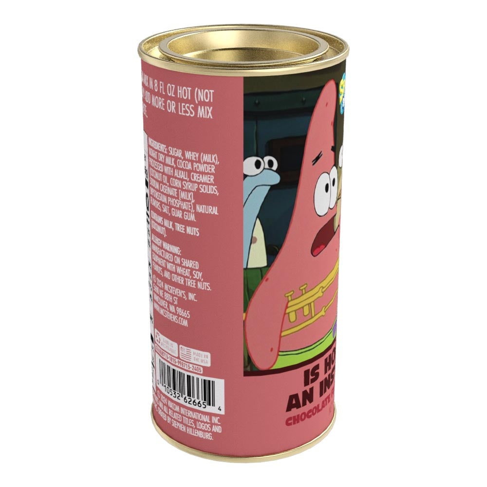 SpongeBob Squarepants™ Is Hot Cocoa an Instrument? Hot Cocoa (7oz Round Tin)