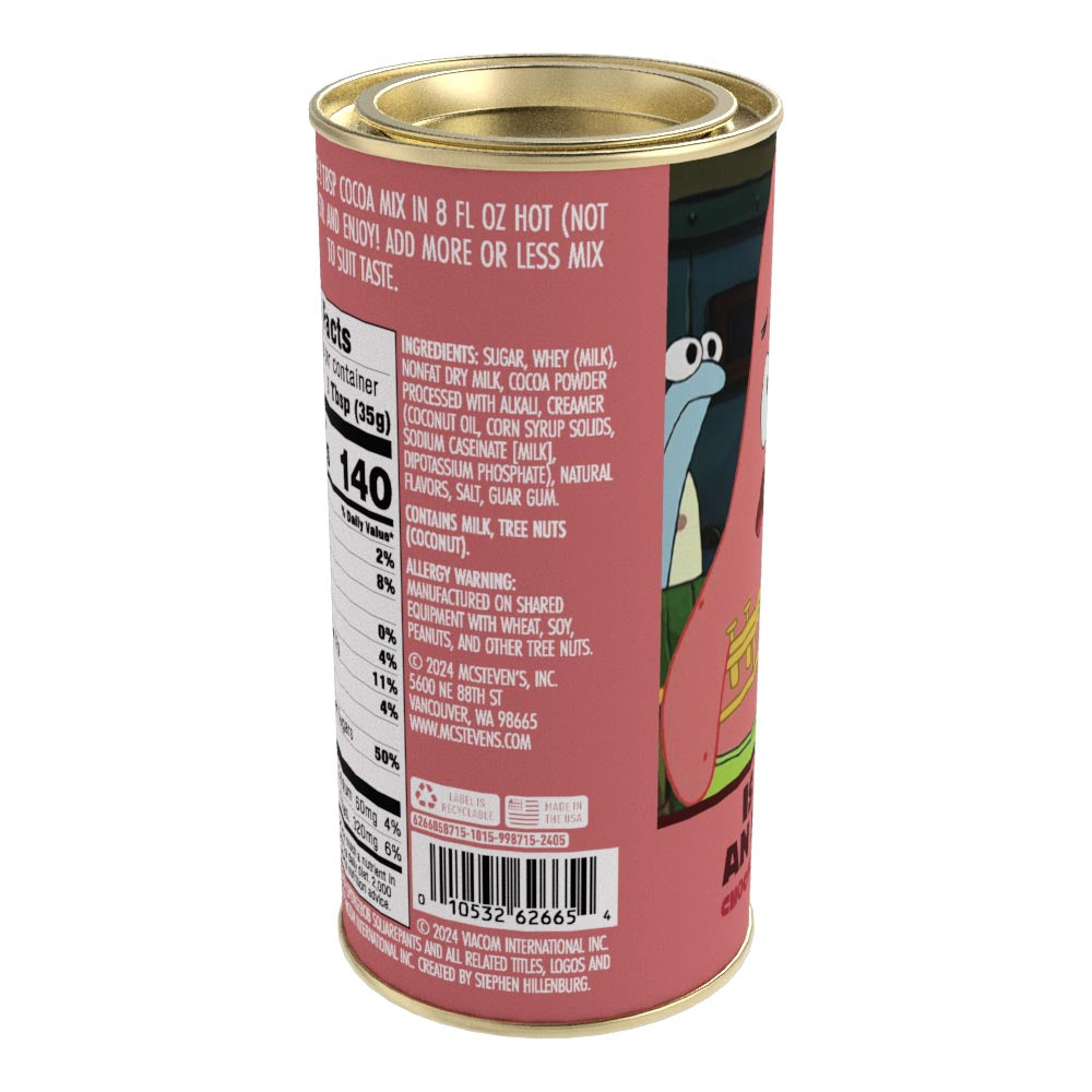 SpongeBob Squarepants™ Is Hot Cocoa an Instrument? Hot Cocoa (7oz Round Tin)