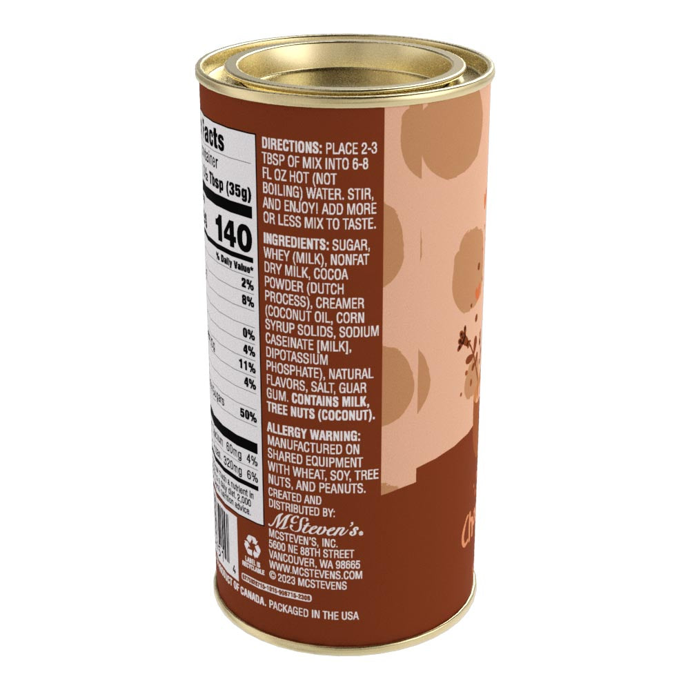 Sweet Sips Chocolate Truffle Cocoa (7oz Round Tin)