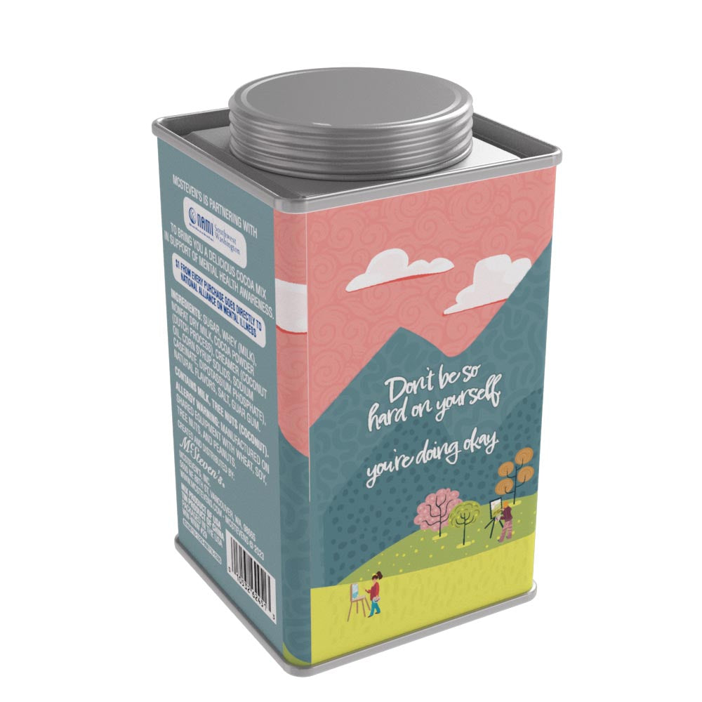 You are Enough Hot Chocolate Mix (6.25oz Square Tin)
