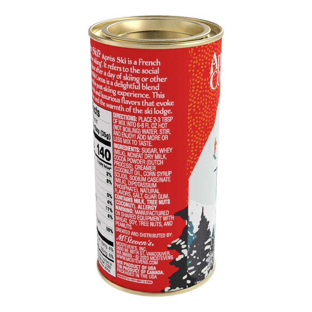 Après Ski Chocolate Cocoa (7oz Round Tin)