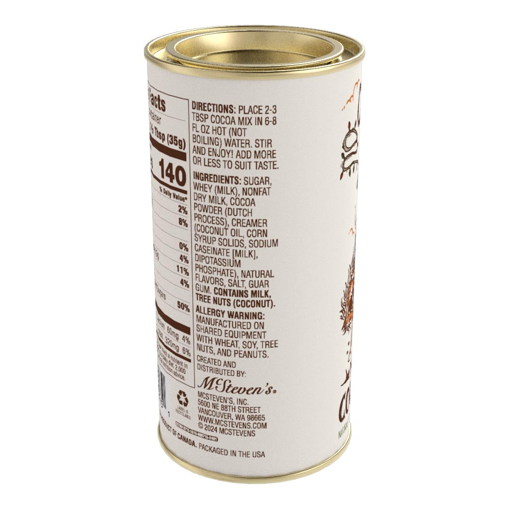 Cowboy Christmas Chocolate Cocoa (7oz Round Tin)