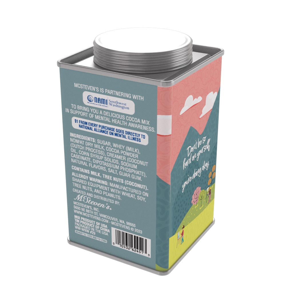 You are Enough Hot Chocolate Mix (6.25oz Square Tin)