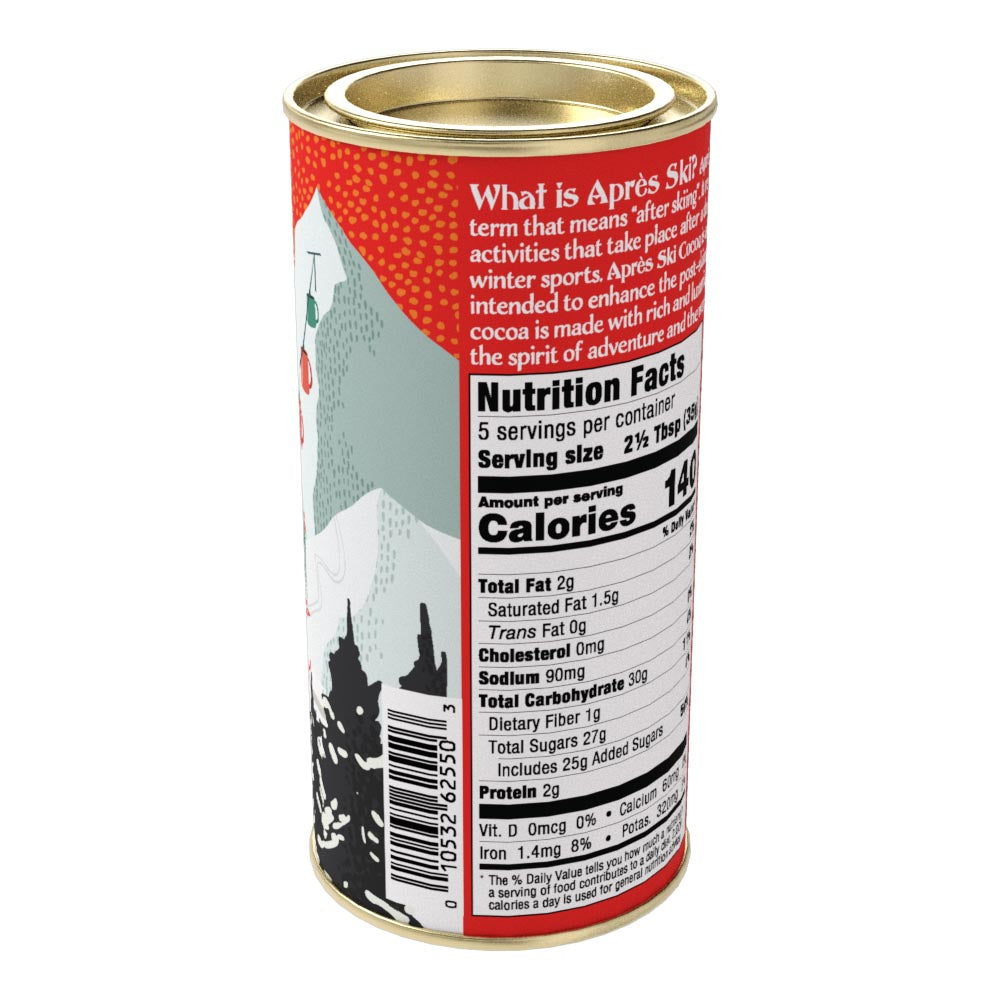 Après Ski Chocolate Cocoa (7oz Round Tin)