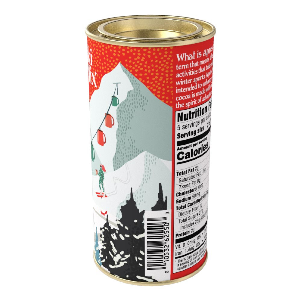 Après Ski Chocolate Cocoa (7oz Round Tin)