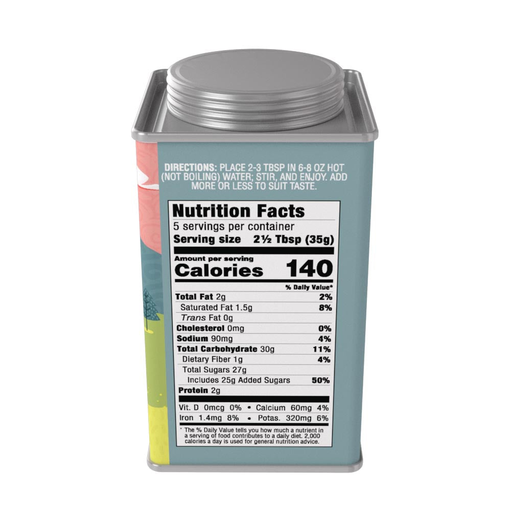 You are Enough Hot Chocolate Mix (6.25oz Square Tin)