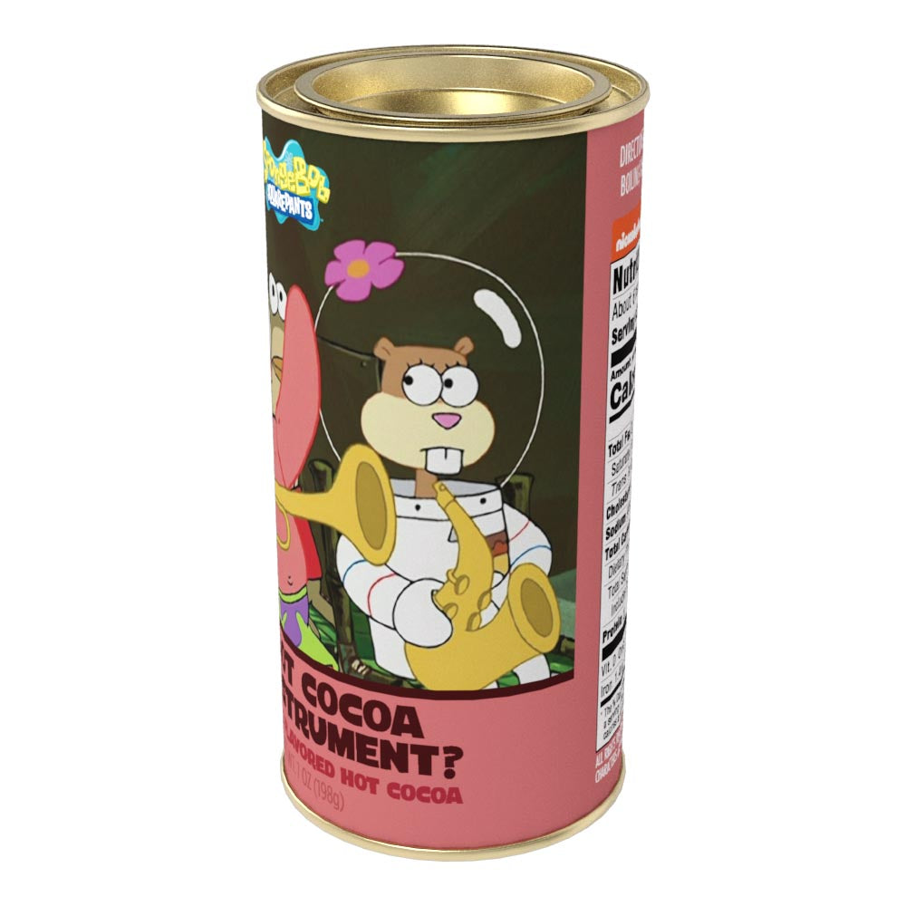 SpongeBob Squarepants™ Is Hot Cocoa an Instrument? Hot Cocoa (7oz Round Tin)