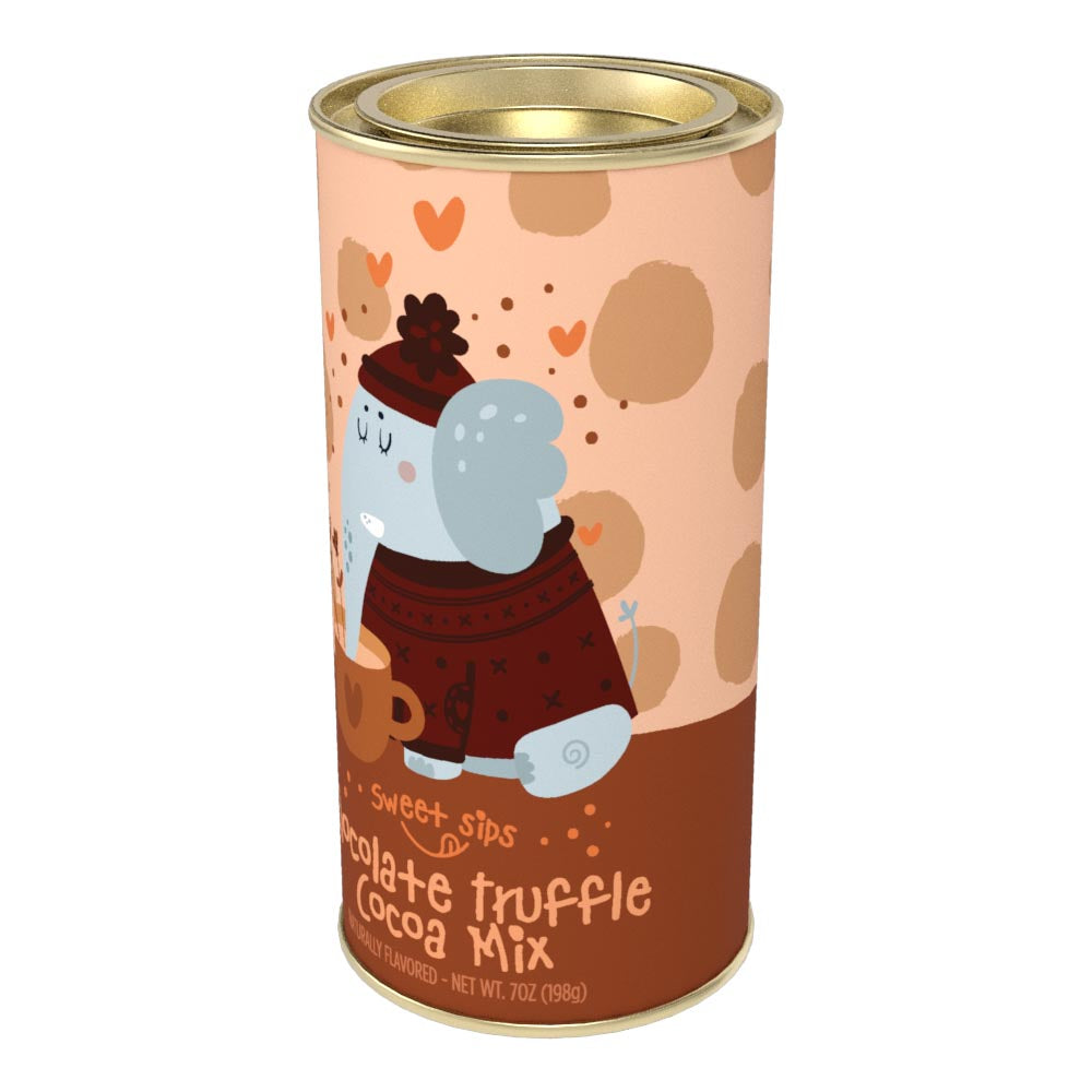 Sweet Sips Chocolate Truffle Cocoa (7oz Round Tin)