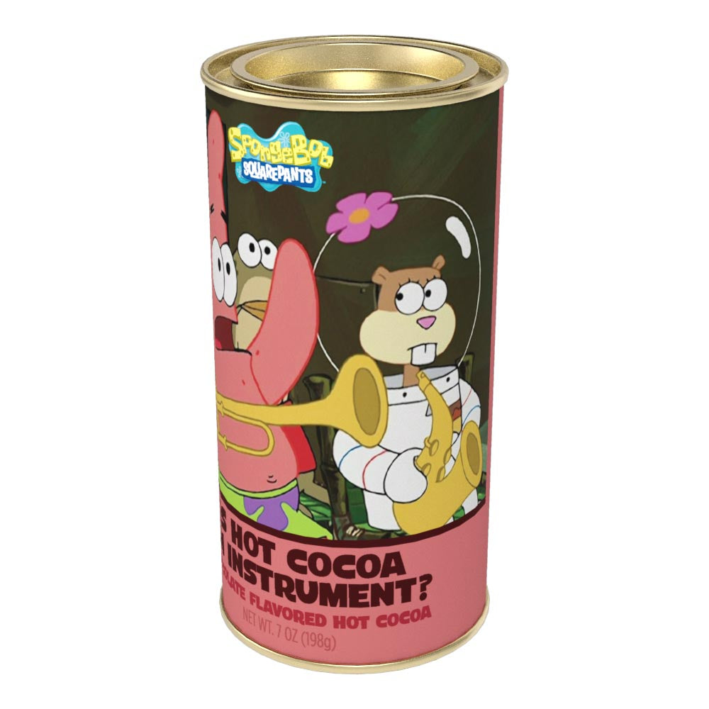 SpongeBob Squarepants™ Is Hot Cocoa an Instrument? Hot Cocoa (7oz Round Tin)