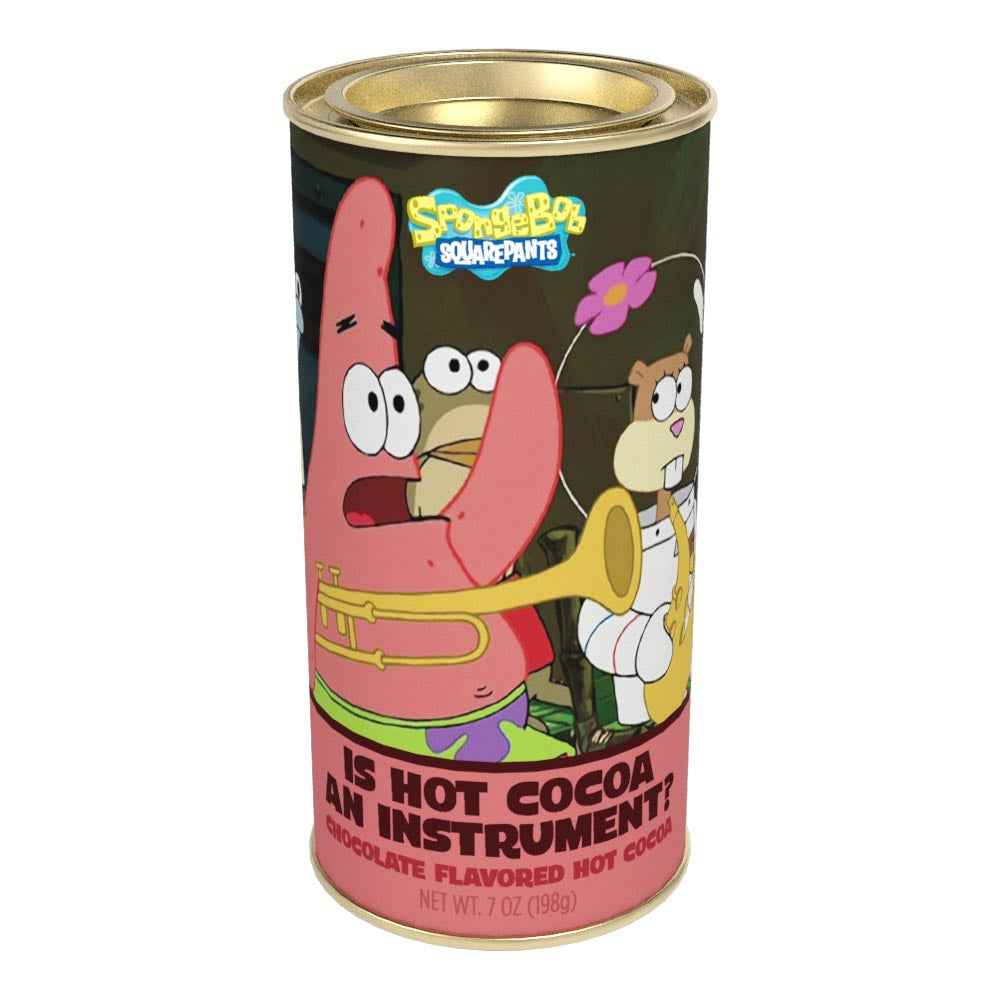 SpongeBob Squarepants™ Is Hot Cocoa an Instrument? Hot Cocoa (7oz Round Tin)