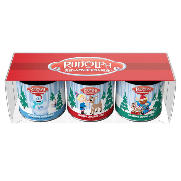 Rudolph The Red-Nosed Reindeer© Rounds Cocoa Gift Set (Three 3oz Round Tins)