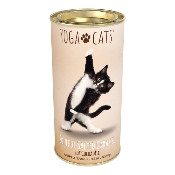 Yoga Cats® Soulful Salted Caramel Cocoa (7oz Round Tin)