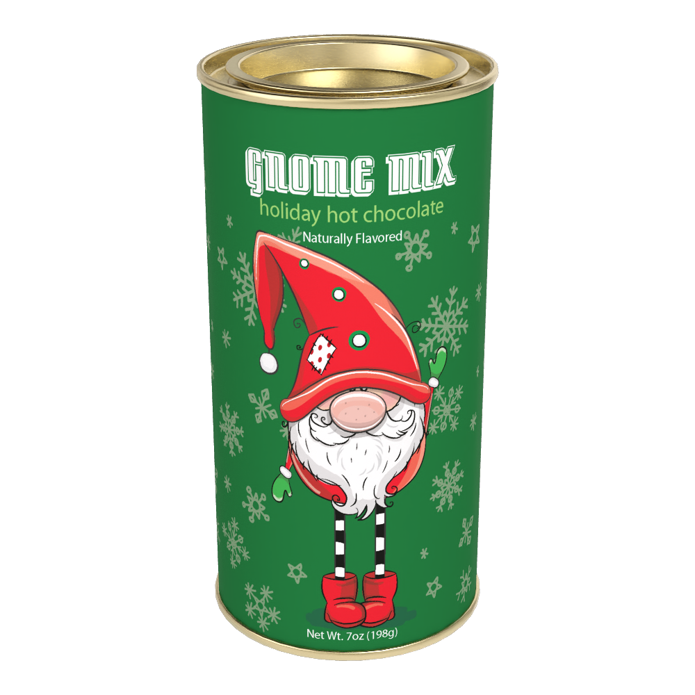 Holiday Gnome Mix Hot Chocolate (7oz Round Tin)