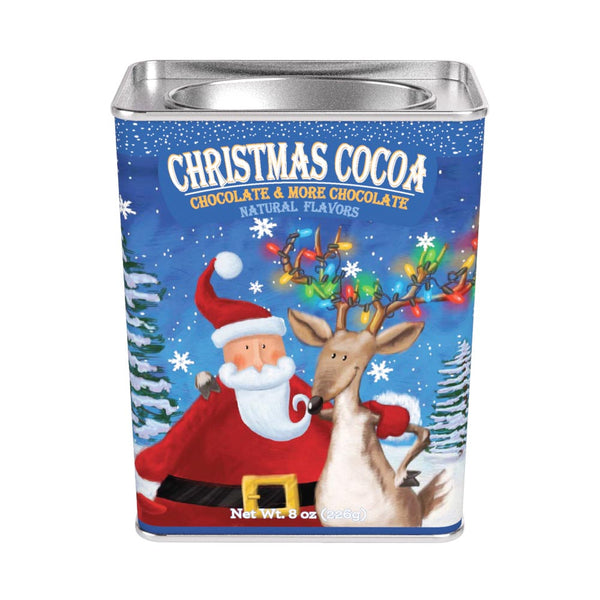 Christmas Buddies Chocolate Cocoa (8oz Rectangle Tin)