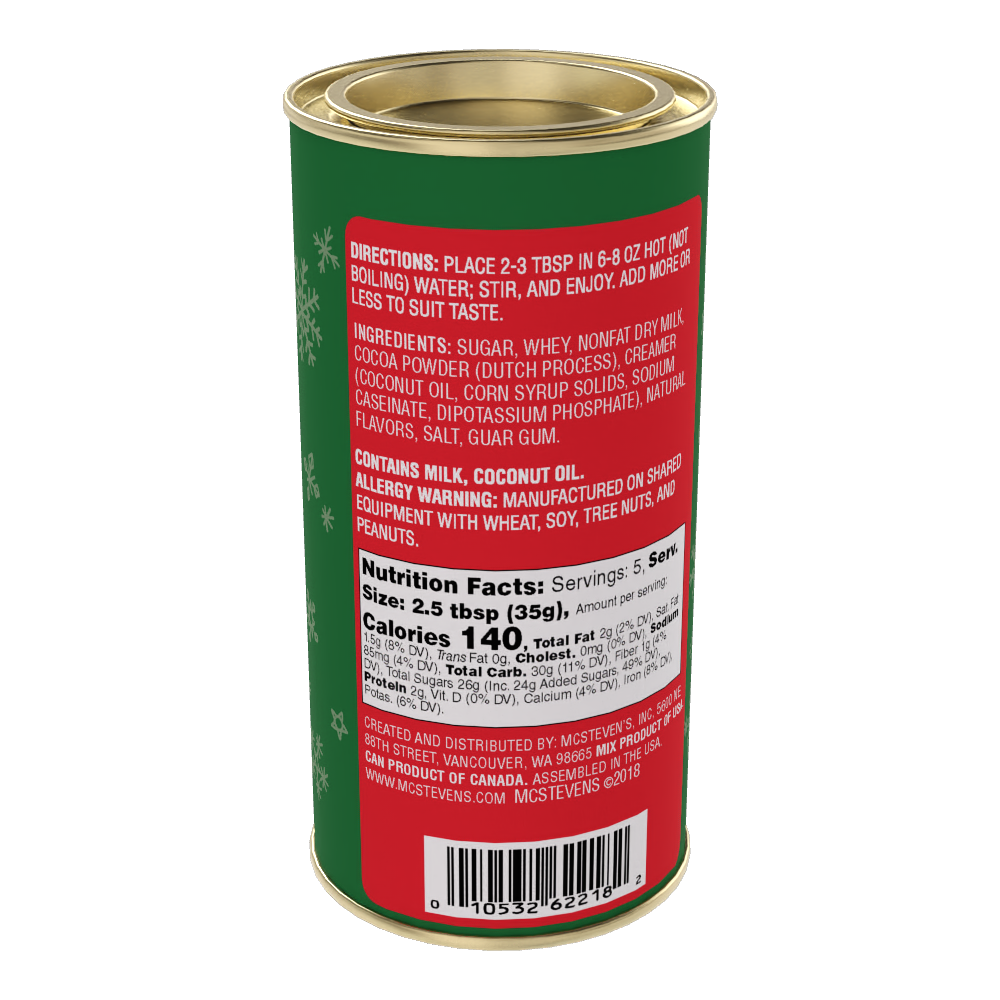 Holiday Gnome Mix Hot Chocolate (7oz Round Tin)