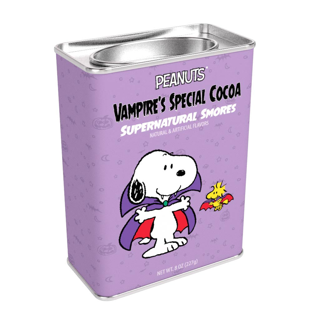 Peanuts® Halloween Vampire's Special Supernatural Smores Cocoa (8oz Rectangle Tin)