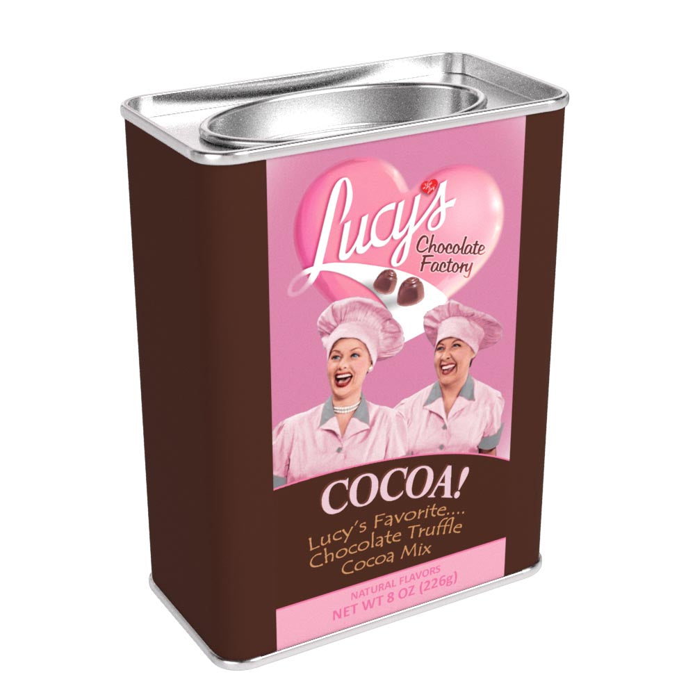 I Love Lucy© Chocolate Factory Cocoa (8oz Rectangle Tin)
