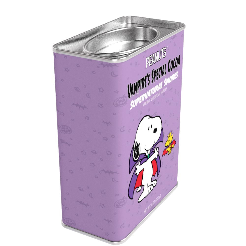 Peanuts® Halloween Vampire's Special Supernatural Smores Cocoa (8oz Rectangle Tin)