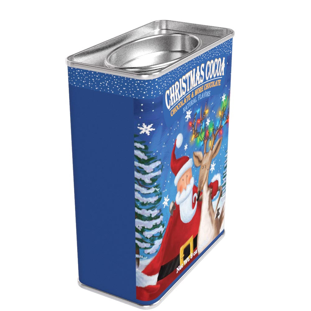 Christmas Buddies Chocolate Cocoa (8oz Rectangle Tin)