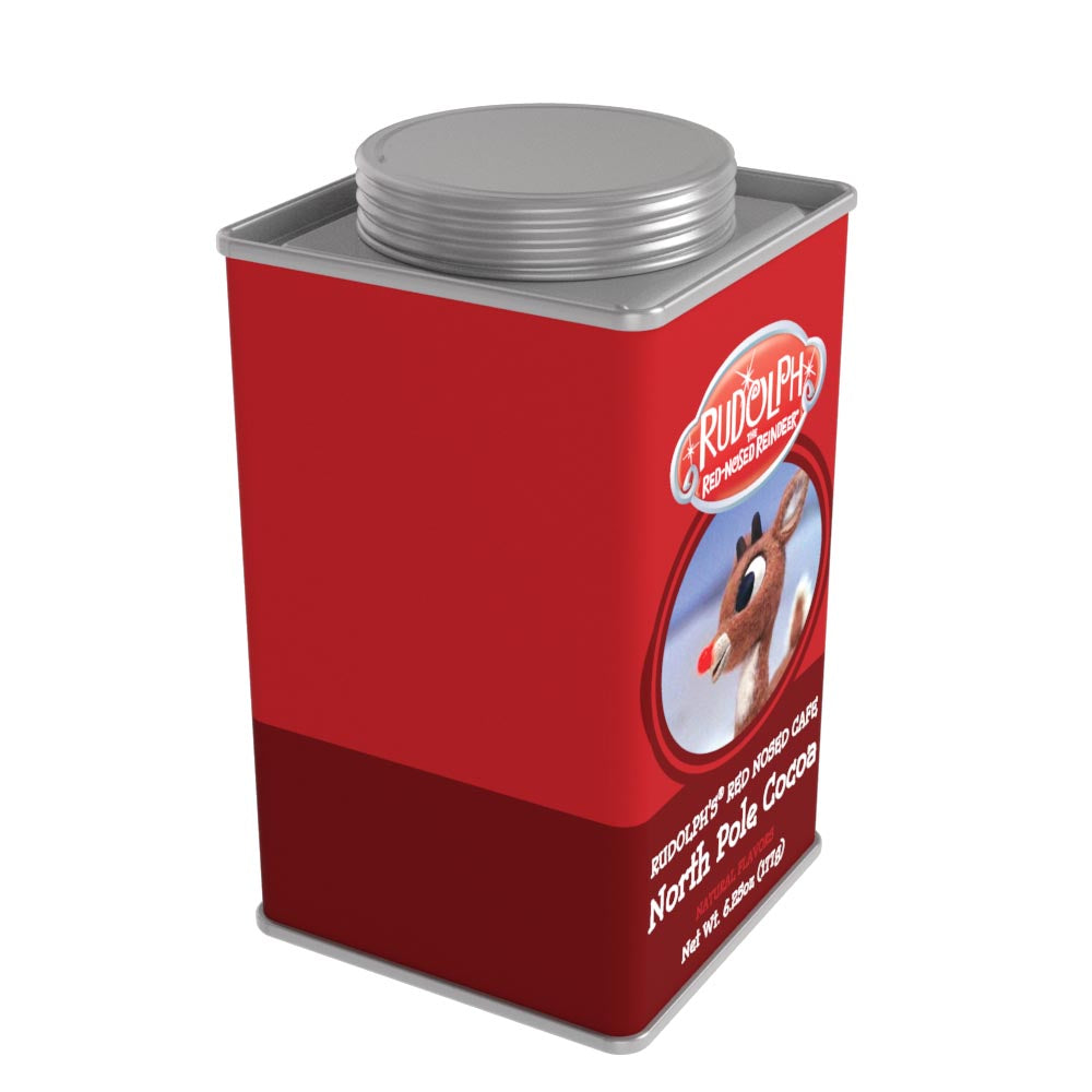 Rudolph The Red-Nosed Reindeer© North Pole Chocolate Cocoa (6.25oz Square Tin)