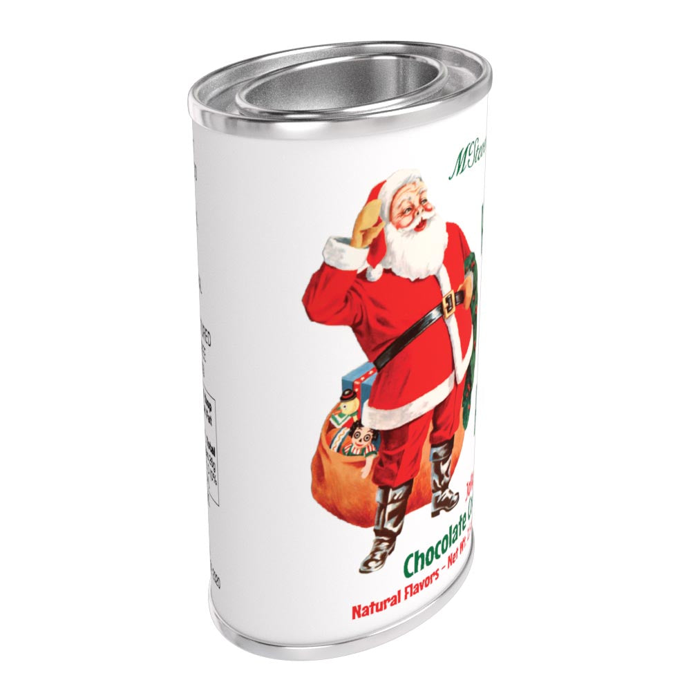 McSteven's Vintage Santa Ho Ho Ho Jolly Good Chocolate Cocoa (2.5oz Oval Tin)