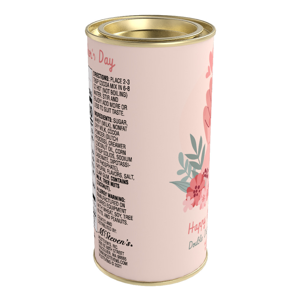 Happy Mother's Day Double Chocolate Cocoa (7oz Round Tin)