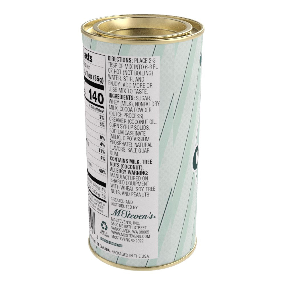 McSteven's Classic Mint Cocoa (7oz Round Tin)