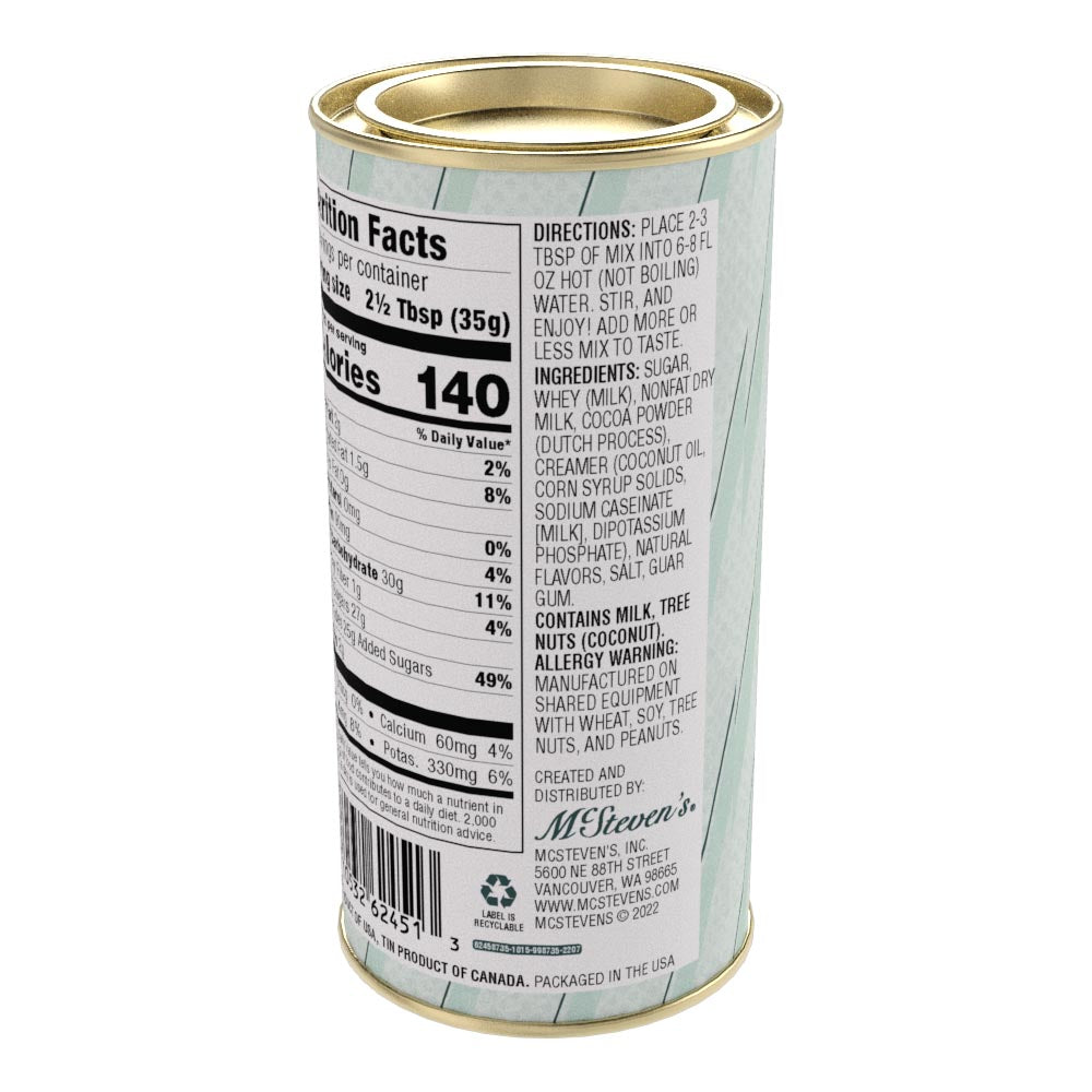 McSteven's Classic Mint Cocoa (7oz Round Tin)