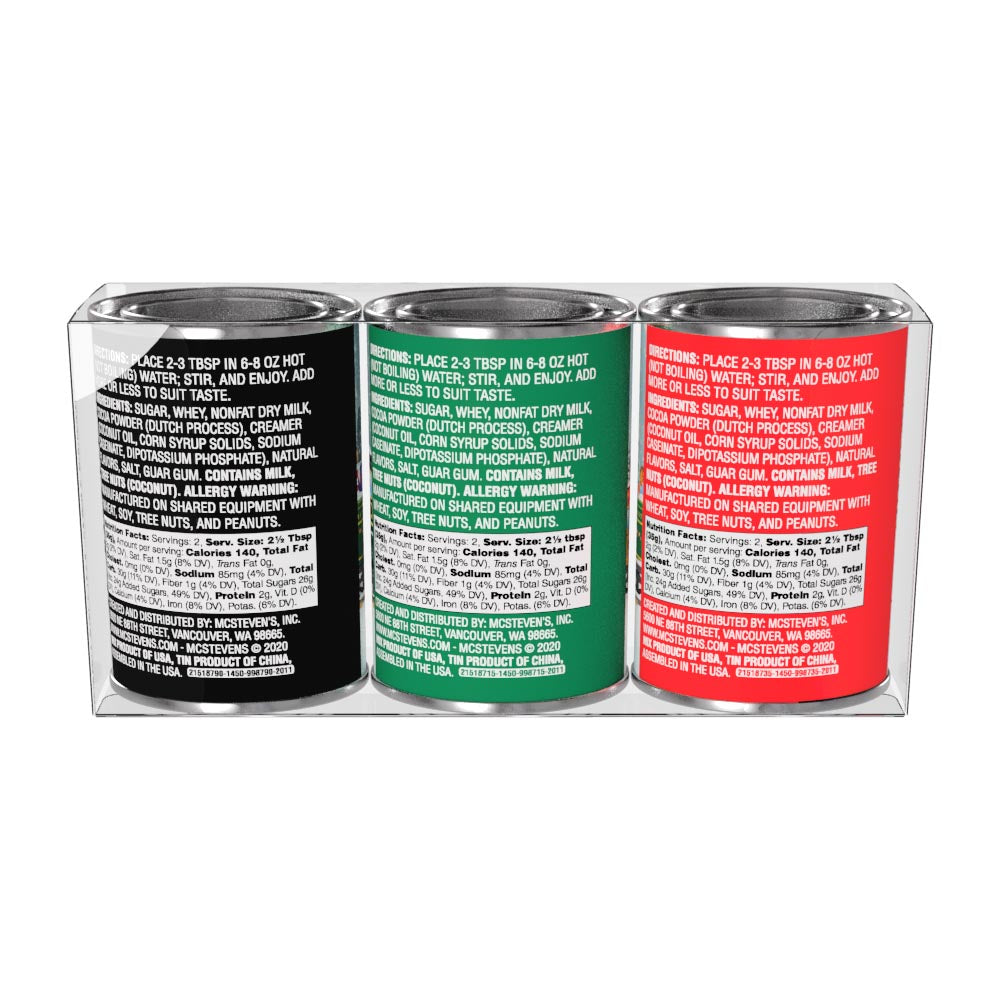 Holiday Express Winter Cocoa Gift Set (Three 2.5oz Tins)