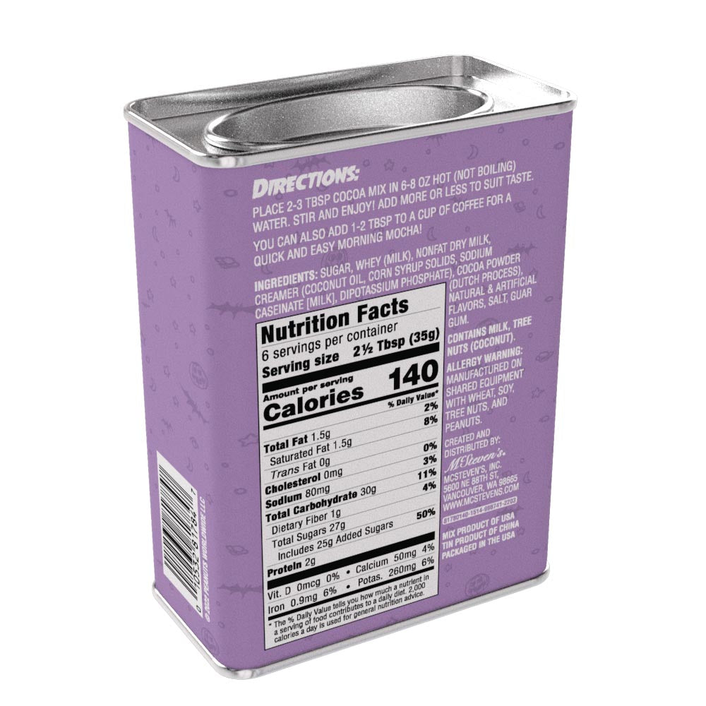 Peanuts® Halloween Vampire's Special Supernatural Smores Cocoa (8oz Rectangle Tin)
