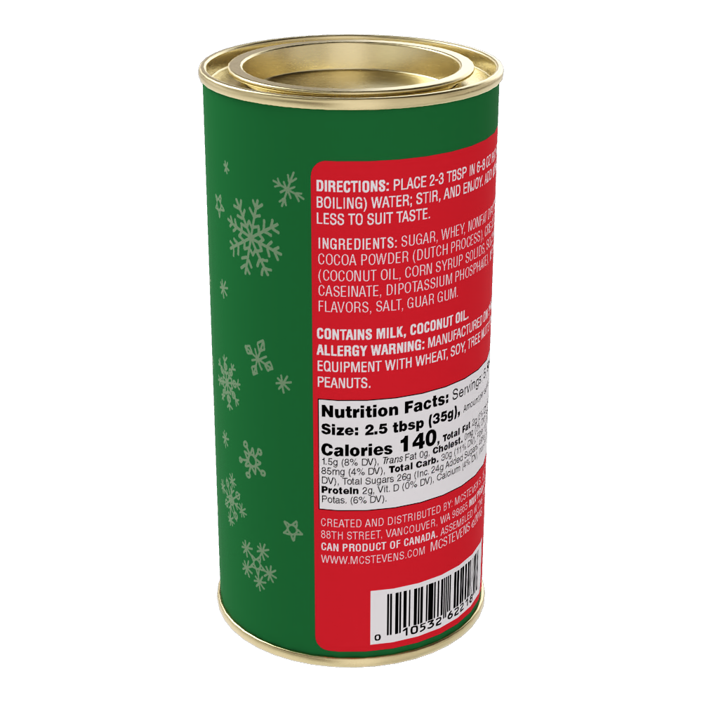 Holiday Gnome Mix Hot Chocolate (7oz Round Tin)