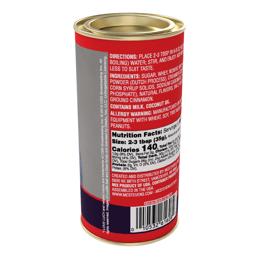I Love Lucy's© Vitameatavegamin Cinnamon Cocoa (7oz Round Tin)