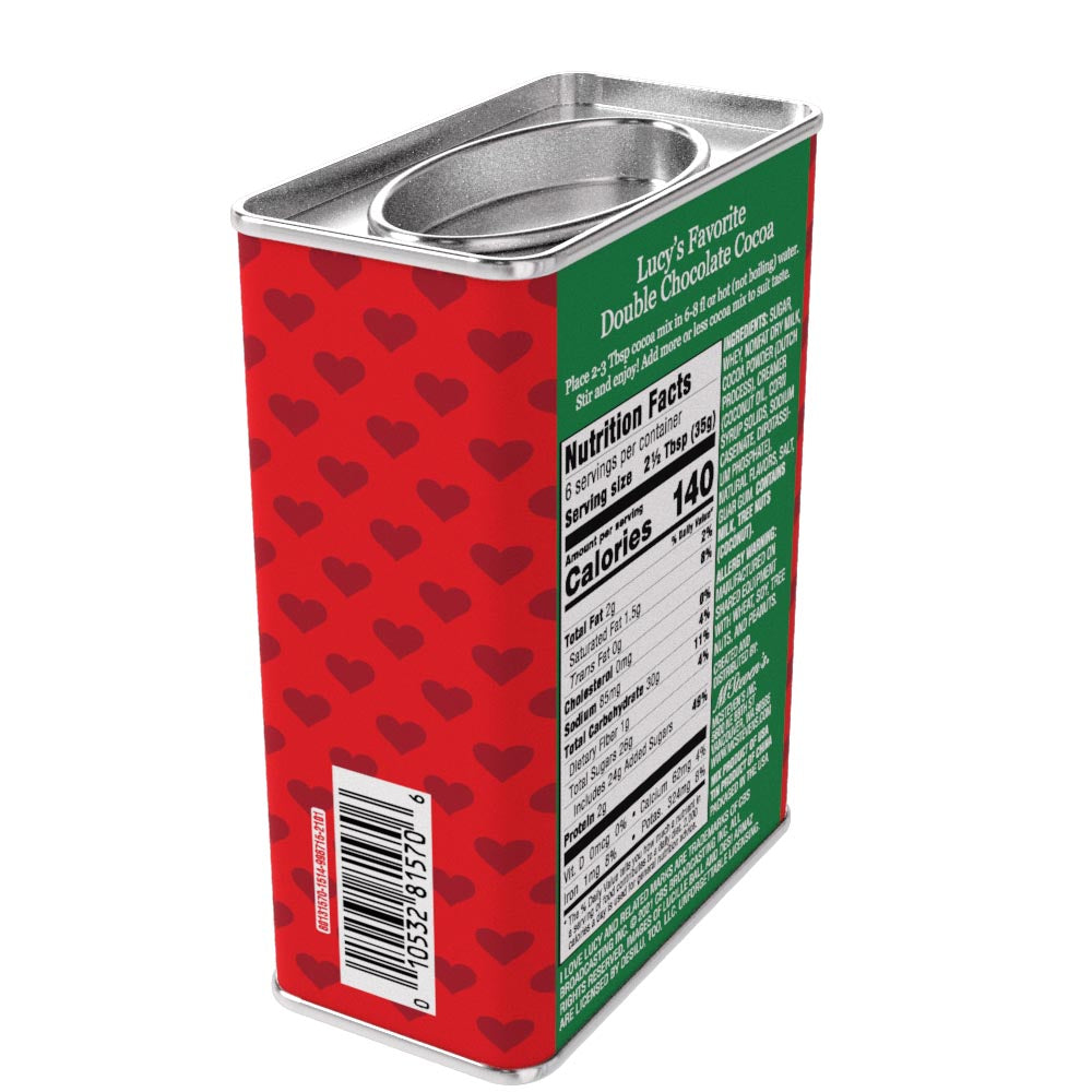 I Love Lucy's© Favorite Christmas Cocoa (8oz Rectangle Tin)