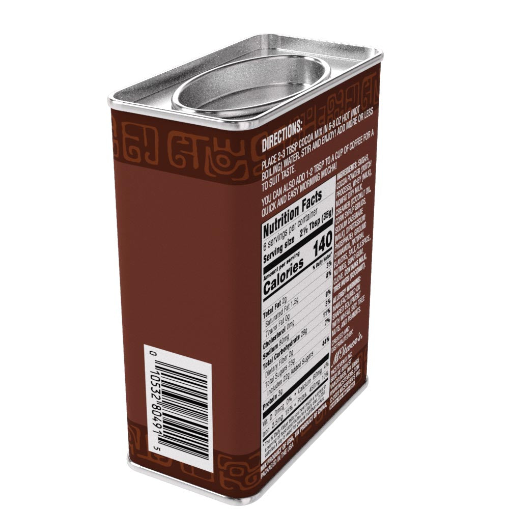 McSteven's Mexicocoa Mexican Spiced Churro Chocolate Cocoa (8oz Rectangle Tin)