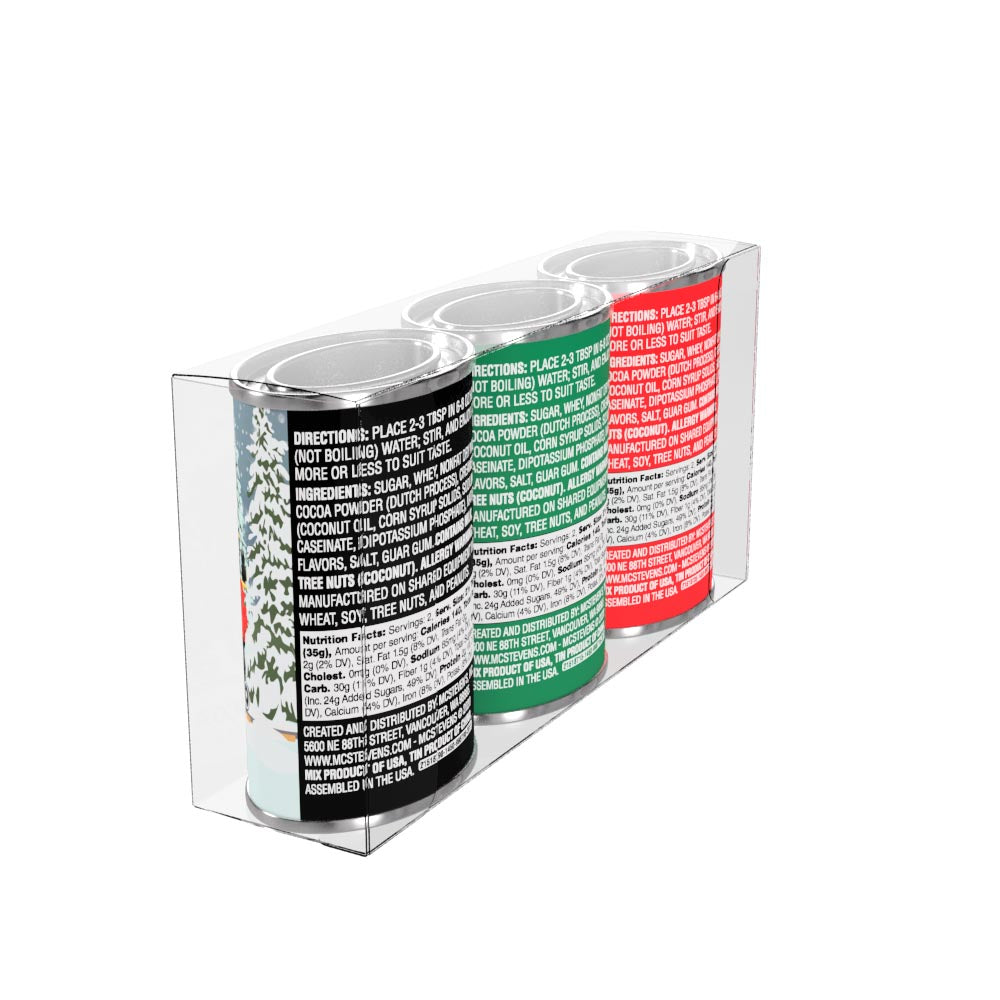Holiday Express Winter Cocoa Gift Set (Three 2.5oz Tins)