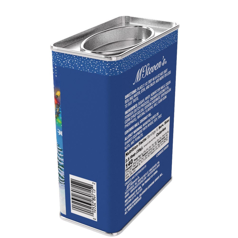 Christmas Buddies Chocolate Cocoa (8oz Rectangle Tin)
