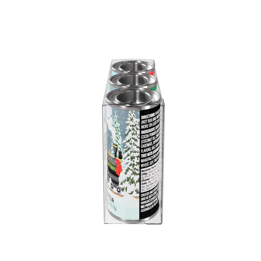 Holiday Express Winter Cocoa Gift Set (Three 2.5oz Tins)