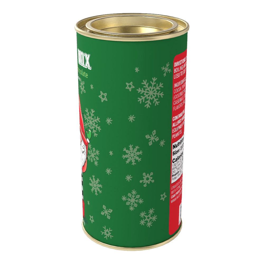 Holiday Gnome Mix Hot Chocolate (7oz Round Tin)