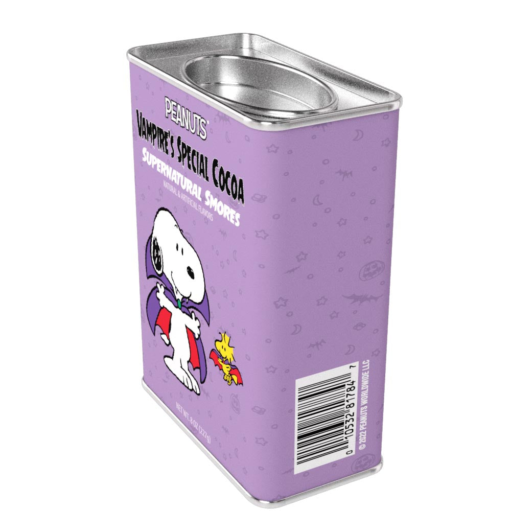 Peanuts® Halloween Vampire's Special Supernatural Smores Cocoa (8oz Rectangle Tin)