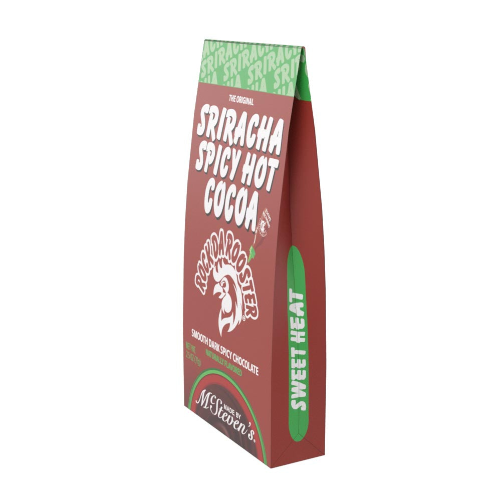 Rock da Rooster™ Sriracha Spicy Dark Chocolate Hot Cocoa (2.5oz Tent Box)