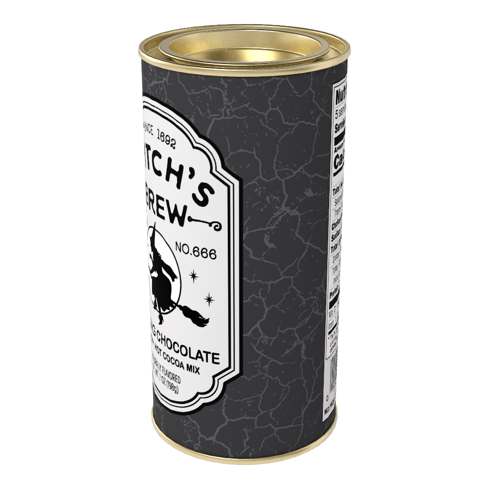 Witch's Brew Chilling Chocolate Cocoa (7oz Round Tin)