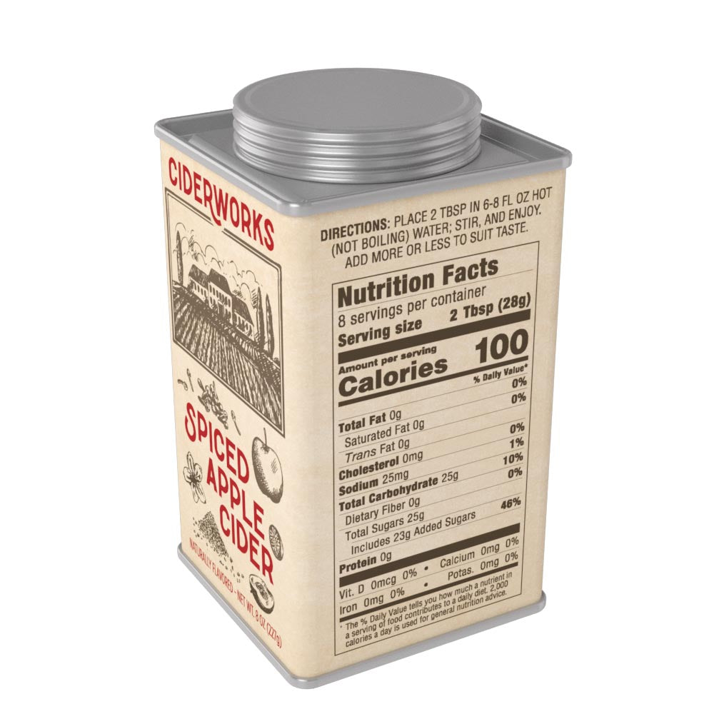 McSteven's Ciderworks Red Apple Cider Mix (8oz Square Tin)