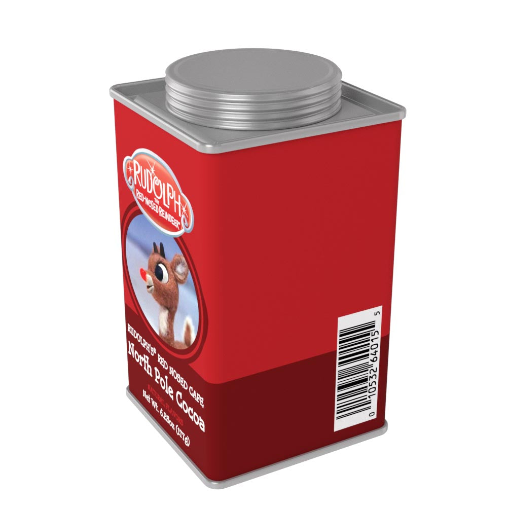 Rudolph The Red-Nosed Reindeer© North Pole Chocolate Cocoa (6.25oz Square Tin)