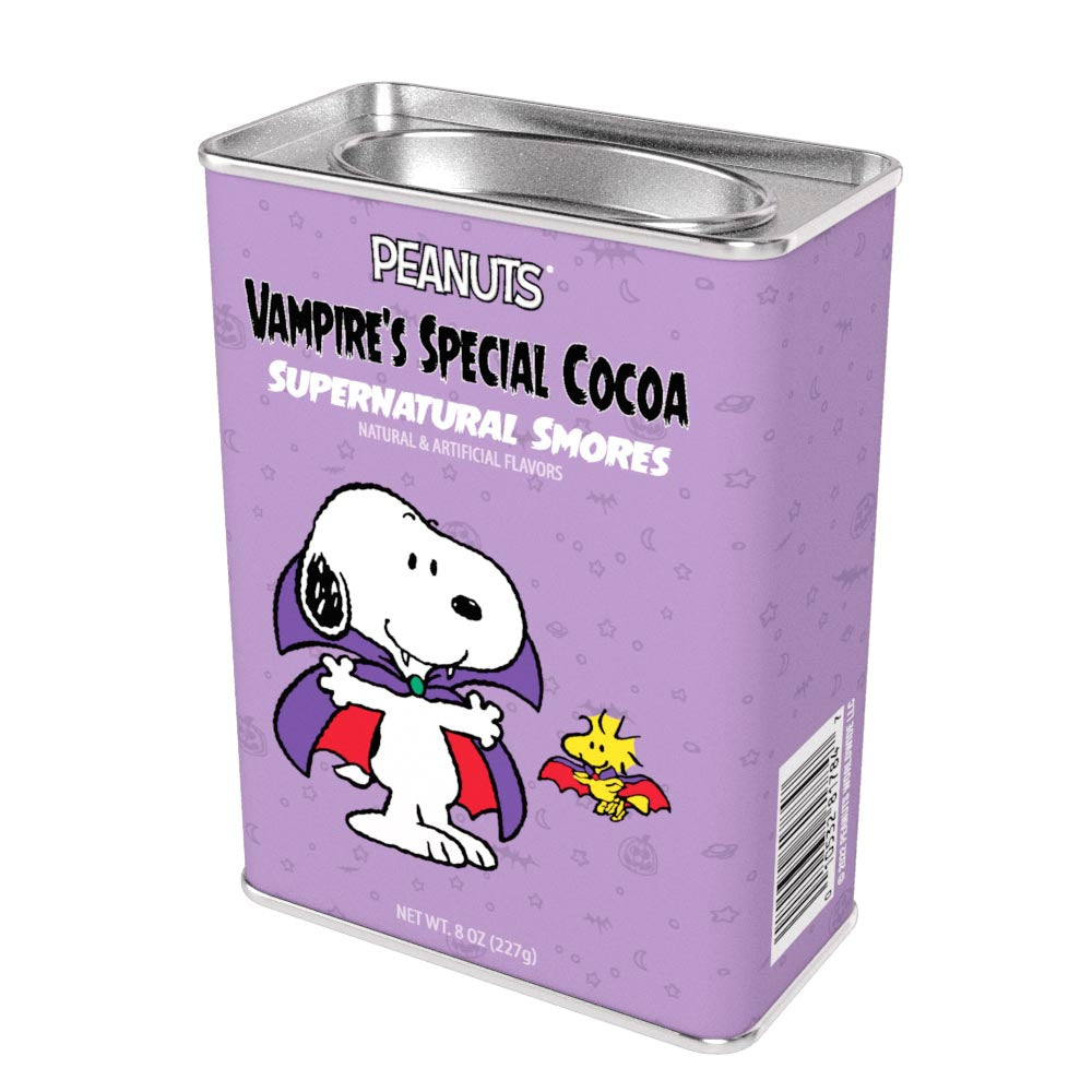 Peanuts® Halloween Vampire's Special Supernatural Smores Cocoa (8oz Rectangle Tin)